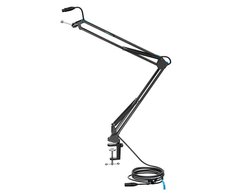 RMS010KIT ROXTONE desktop microphone stand for studio microphones, pantograph cable.