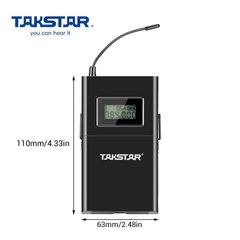 Takstar WPM-200R (780-789MHz) - Waist receiver for personal monitoring system WPM-200, complete with headphones