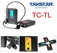 TC-TL Takstar headset / lapel microphone for 4 channel radio Takstar TC-4R (selectable option to TC-4R receiver)