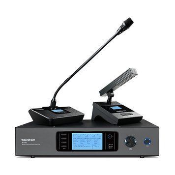 Takstar DG-U100 &mdash; цифрова бездротова конференц-система UHF.