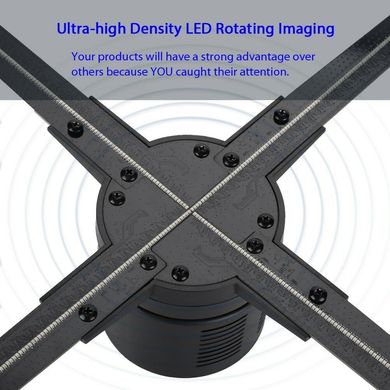 3D LED FAN голографічний проектор 50см з WIFI