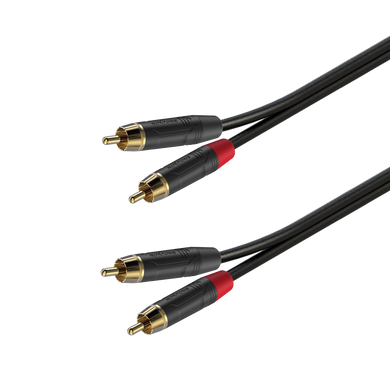GPTC160L3 Roxtone Готовий кабель, Роз'єми: 2xRCA-M (RF2C-BG) - 2xRCA-M (RF2C-BG) -3 метри
