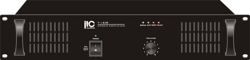 T-1S240 ITC Power Amplifier 240W 100V single-channel translational