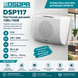 DSPPA DSP117 Настінний динамік потужністю 10Вт/100в білого кольору