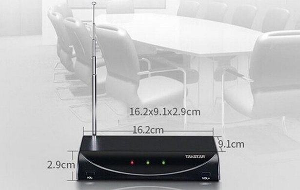 MS-208W Wireless Conference mikrofons powered usb receiver