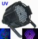 P039 (UV) УФ прожектор, светодиодный LED PAR64 54x3W