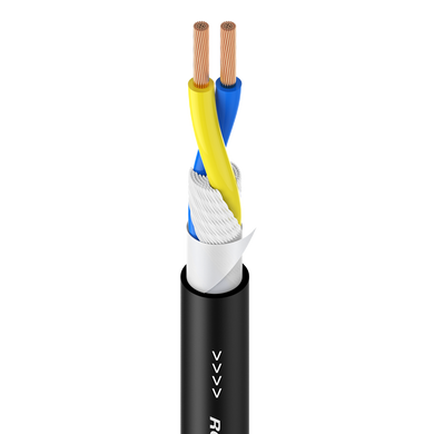 SC020C Roxtone acoustic cable, a diameter of 7.5 mm, the cross section of 2 mm x 2
