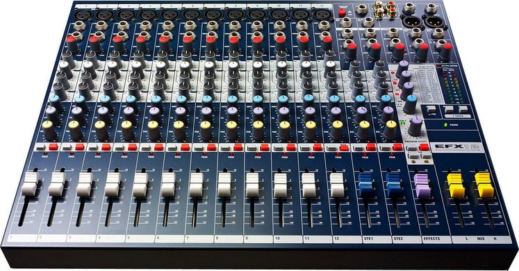 EFX12 JB sound Мікшерний пульт 12 моно + 2 стерео каналу