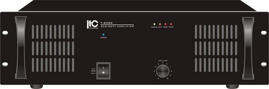 T-6350 ITC Power Amplifier 350W 100V single-channel translational