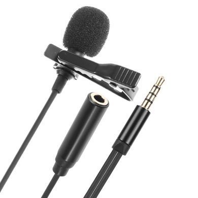 JB-510E Петличний мікрофон роз'єм mini jack 3.5 для смартфона iphone, андроїд, планшета з виходом 3,5 мм мама