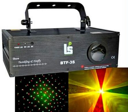 BTF-3S Лазер красно-зелено-желтый 160мВт