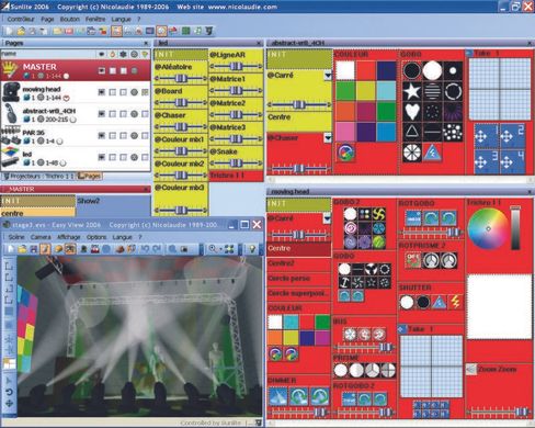 D012 Sunlite Suite Зовнішній інтерфейс для роботи з програмою Sunlite