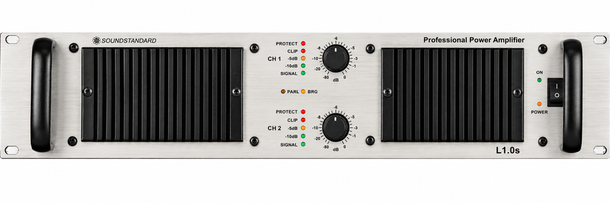 L1,0s Soundstandard Power Amplifier 2 * 500W at 4 ohms