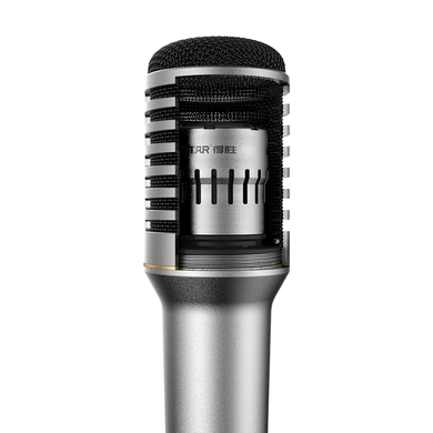 Професійний ручний динамічний дротовий мікрофон ТАКСТАР TA-68 для вокалу та трансляції в режимі реального часу
