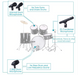 DMS-7AS Takstar microphone kit for drums