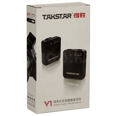 TAKSTAR V1 Single  Wireless Lavalier Video Microphone