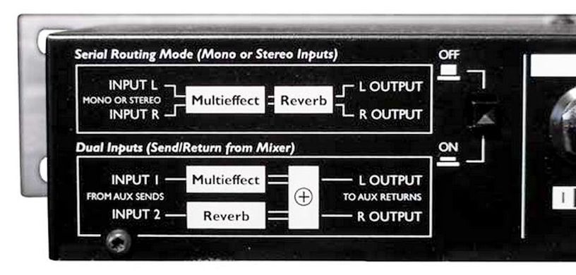 M350 JB sound Reverb, Voice Processor
