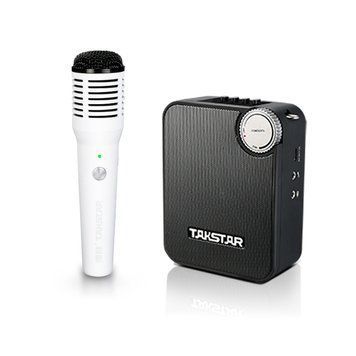 Takstar E500W &mdash; 20 W wireless portable voice amplifier with UHF microphone &mdash; Single Handheld Version.