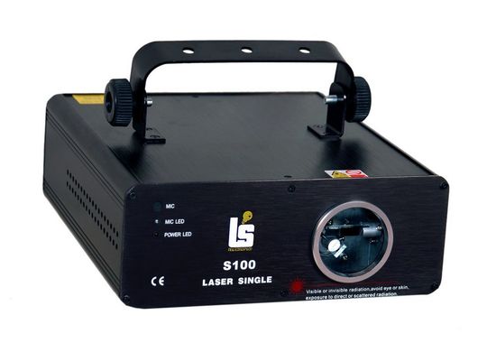 S100 Laser 100mW green graphic shows