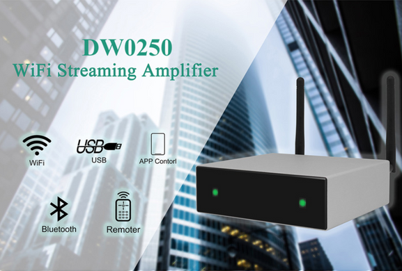 DSPPA DW0250 WIFI Streaming Amplifier