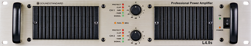 L4,8s Soundstandard Підсилювач потужності 2 * 2000Вт на 4Ом