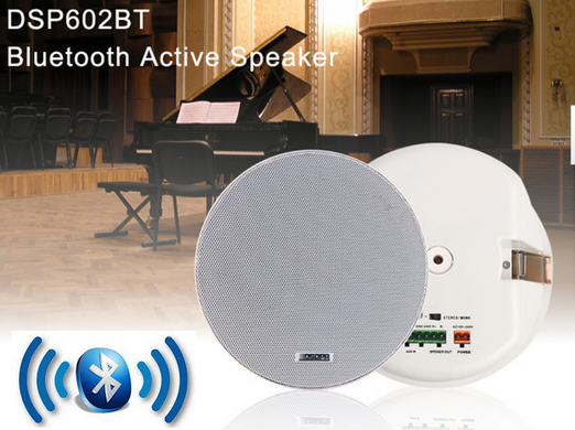 DSPPA DSP602BT АКТИВНІ СТЕЛЬОВІ ДИНАМІКИ BLUETOOTH 10Вт (2 ШТ.)