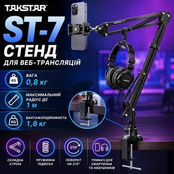 Стенд для веб-трансляції Такстар ST-7