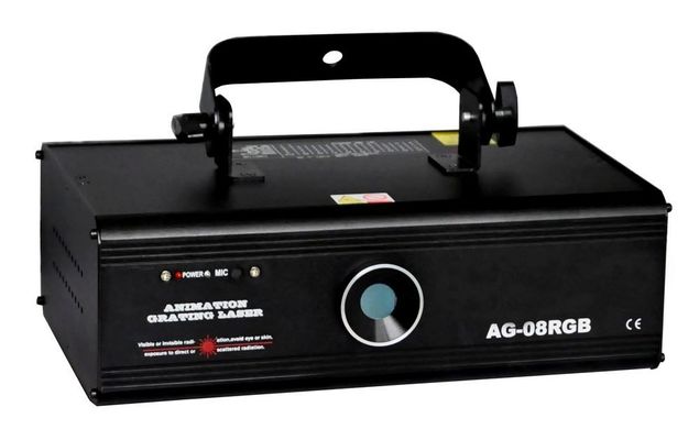 AG-08RGB Лазер RGB с рисунками 500мВт