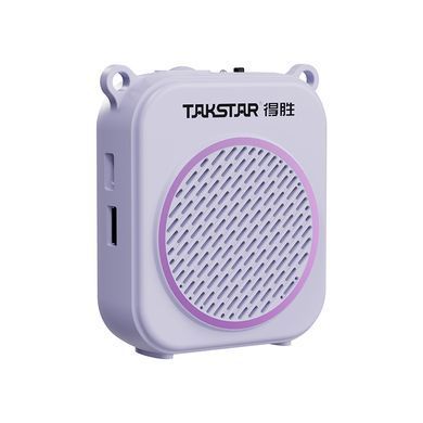 Takstar E140 &mdash; 10 W portable wired voice amplifier &mdash; Purple.