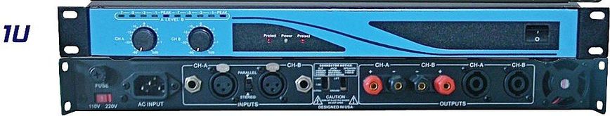 LAXII500 JB sound Підсилювач потужності 2 * 90Вт на 4Ом