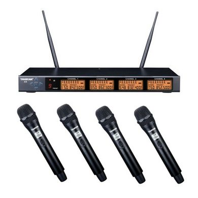 X4-TD Takstar Ручной вокальный микрофон для 4х канальной радиосистемы Takstar X4 (выбираемая опция к приемнику X4)