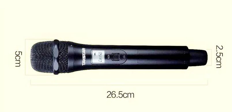 X4-TD Takstar Manual vocal microphone for 4 channel radio Takstar X4 (selectable option to the receiver X4)