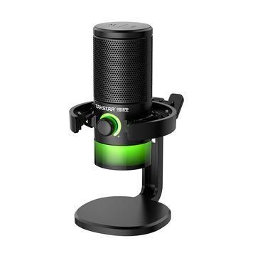 Takstar GX3 &mdash; настільний USB конденсаторний мікрофон Type-C для стрімінгу та запису &mdash; чорний.