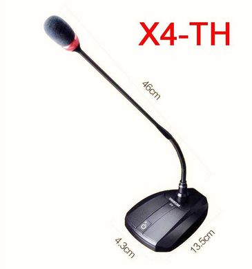 X4-TH Takstar Настольный конференц микрофон для 4х канальной радиосистемы Takstar X4 (выбираемая опция к приемнику X4)