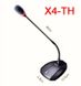 X4-TH Takstar Настільний конференц мікрофон для 4х канальної радіосистеми Takstar X4 (обрана опція до приймача X4)