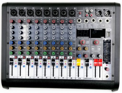 JB-800DSP JB sound mixing console 8 channels effektov32-bit processor, 99DSP