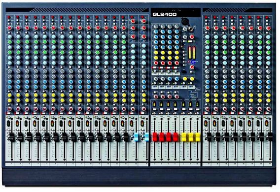 GL2400-24 JB sound mixing console 24 the channel