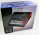 JB-600P JB sound Активний мікшерний пульт 6 каналів, процесор ефектів 32-біт, 99DSP програм, 2х170Вт на 4Ом