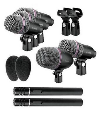 DMS-7P Такстар Инструментальные микрофоны ,набор микрофонов для барабанов