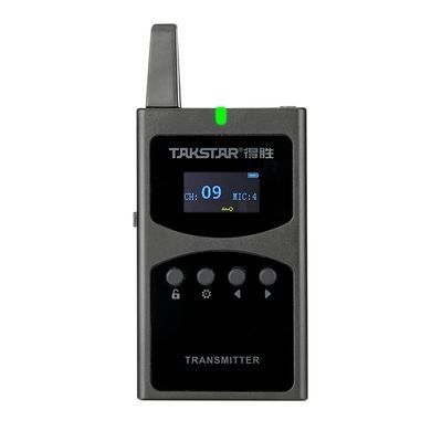 Takstar WTG-650 &mdash; UHF передавач системи тур-гіда з 50 каналами.