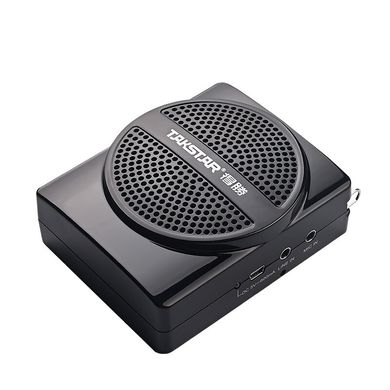 E136 Такстар - портативный громкоговоритель с микрофоном для преподавателей и гидов Цвет: Черный